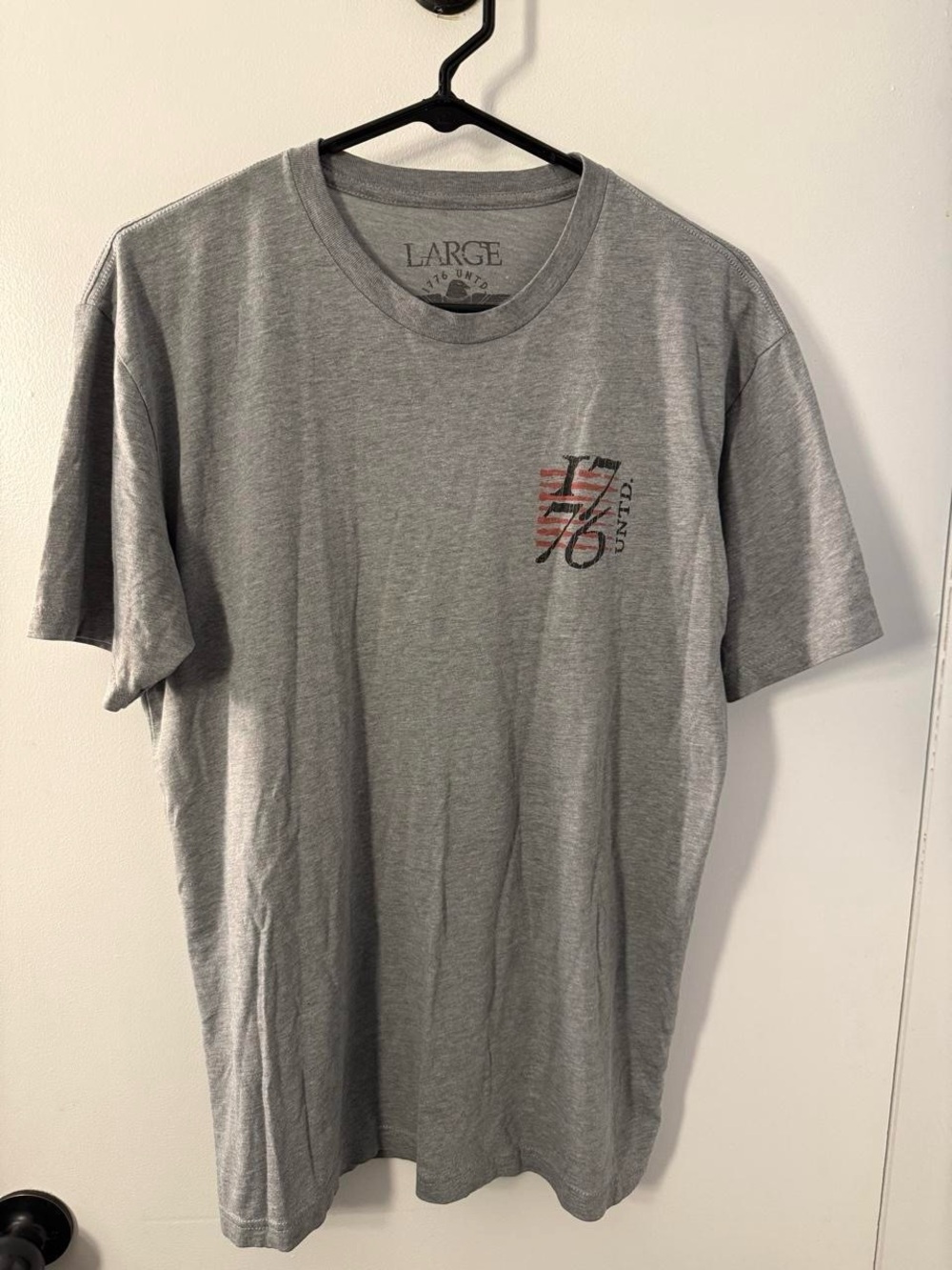 Men's Grey Graphic Crew Neck T-Shirt